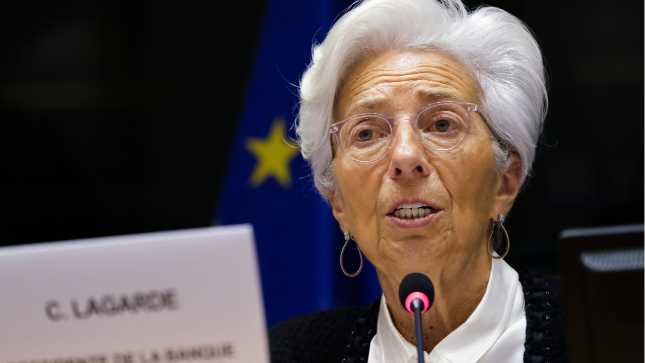 Cryptocurrency Is ‘Based on Nothing,’ Should Be Regulated, ECB’s Lagarde Says