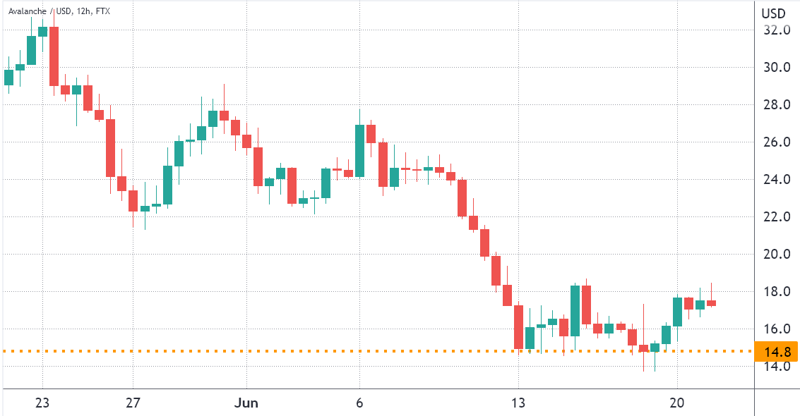 Avalanche (AVAX) price drops 45% in a month and data points to further downside