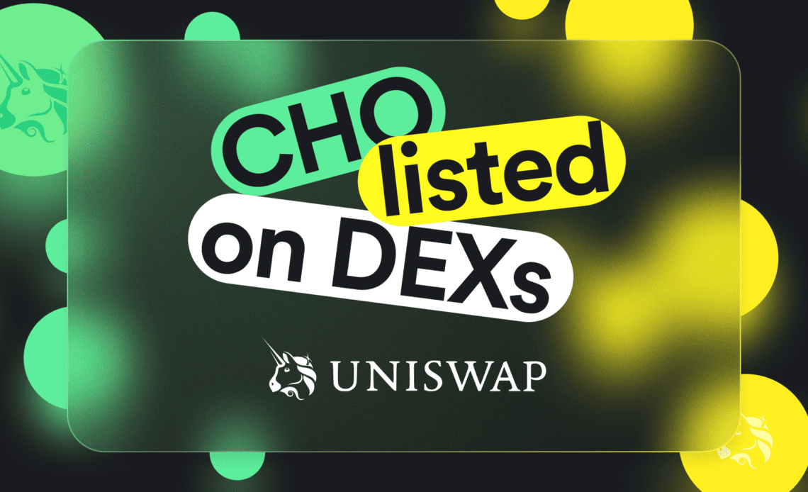 Choise.com Announces Listing of Inplatform CHO Token on Uniswap