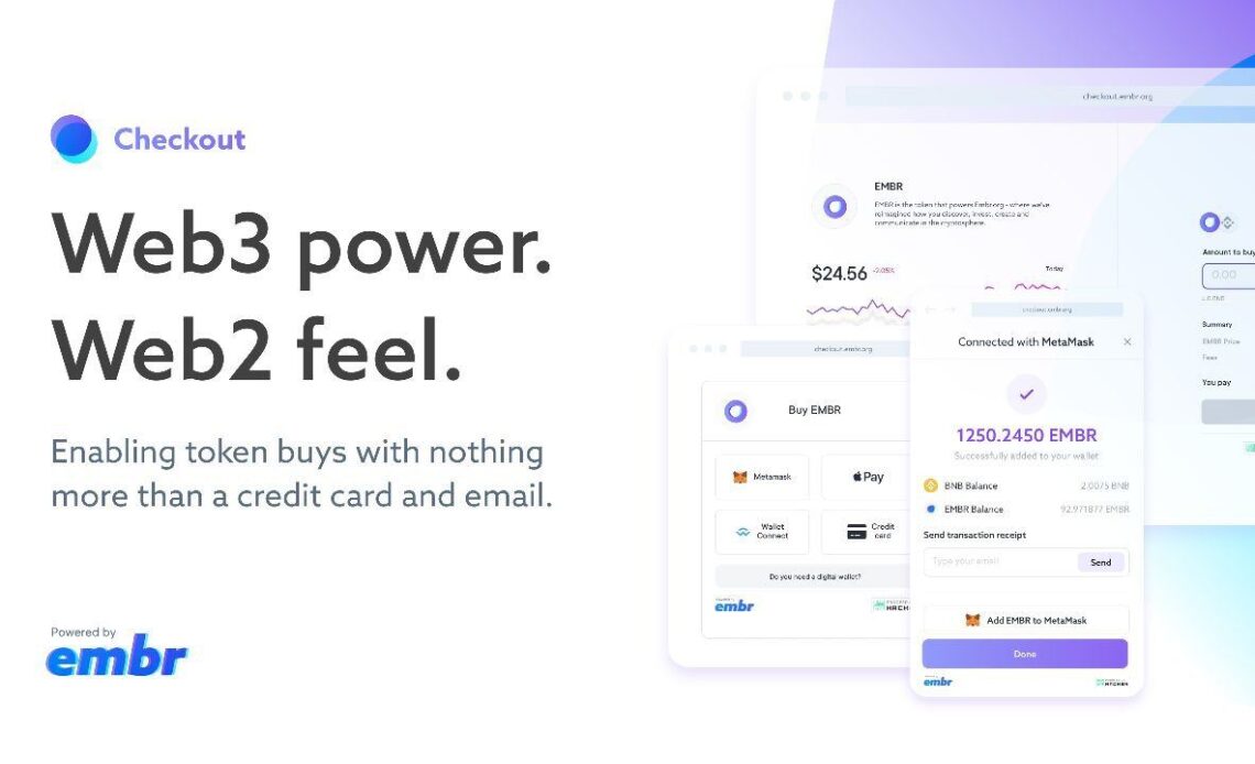 Embr Releases Checkout to Future-Proof Trust in Web3 Payment Experiences – Sponsored Bitcoin News