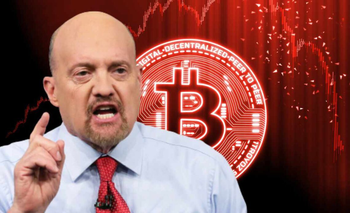 Mad Money's Jim Cramer Expects Bitcoin to Fall to $12,000