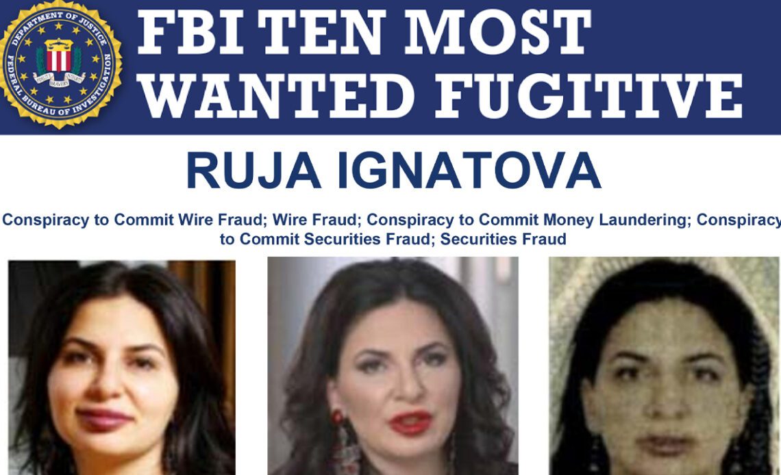 Onecoin's Co-Founder Ruja Ignatova Has Been Added to the FBI's 10 Most Wanted Fugitives List – Bitcoin News