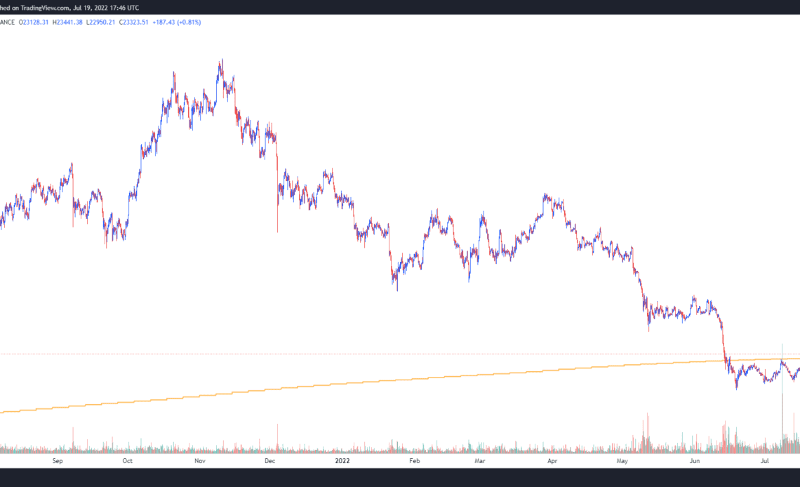 Bitcoin price moves toward $24K and traders expect further upside, after a support retest