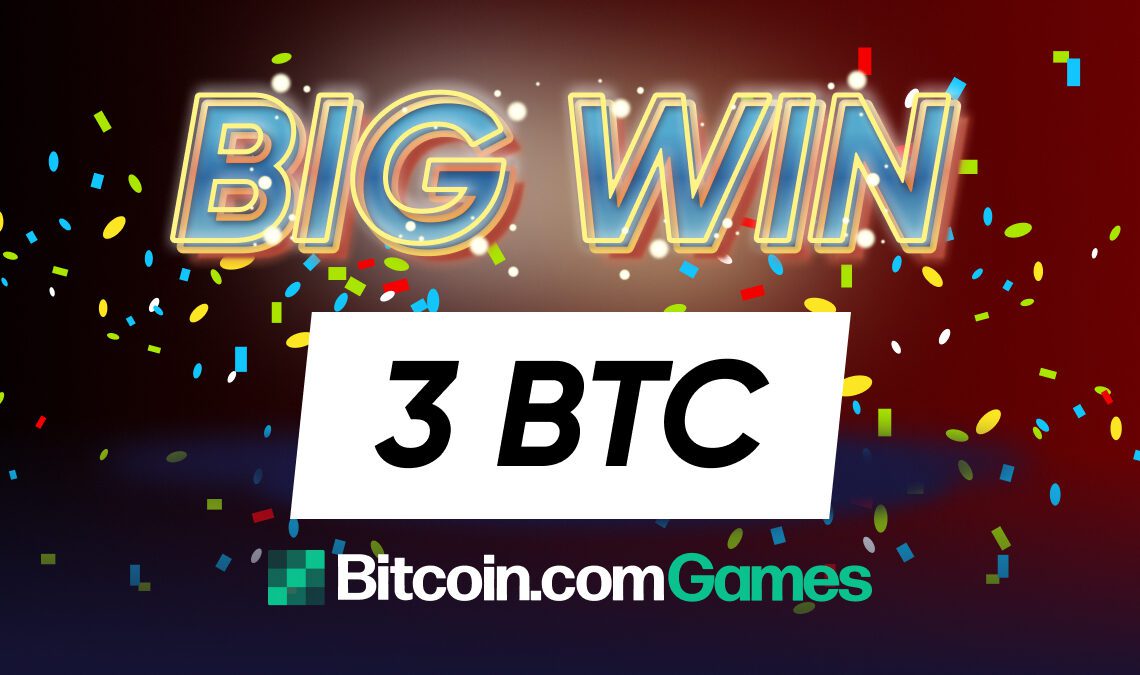 Lucky Player Wins A Second 5,000x Jackpot on Bitcoin.com’s Crypto Casino, Bags Another 3 BTC – Promoted Bitcoin News