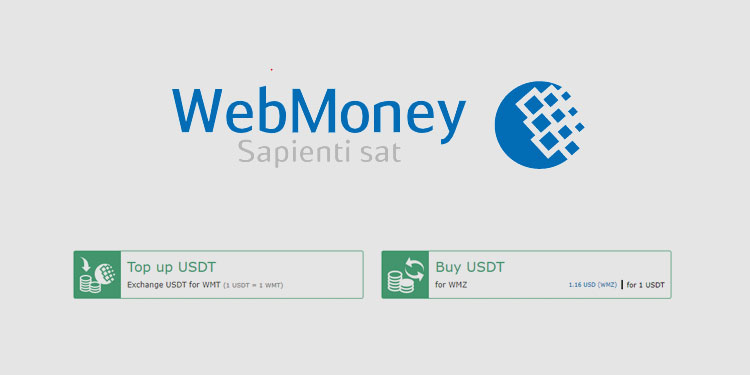 WebMoney adds support for Tether wallet (USDT) units