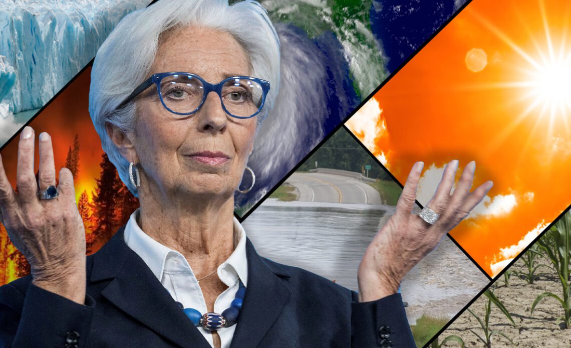 ECB President Christine Lagarde Blames Climate Change for Europe’s Torrid Inflation