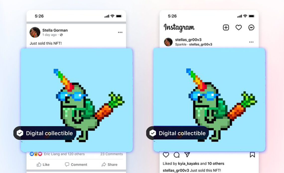 Meta Reveals Cross-Posting NFT Compatibility Between Facebook and Instagram