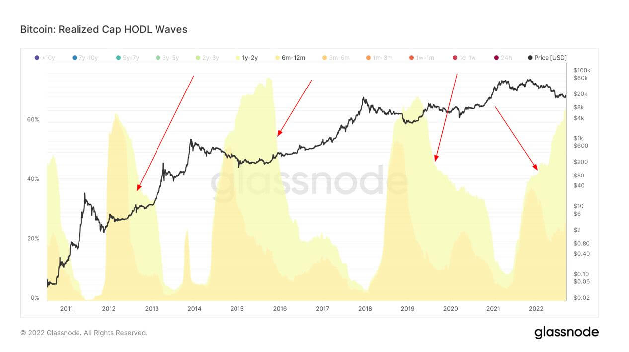 Bitcoin HODL waves