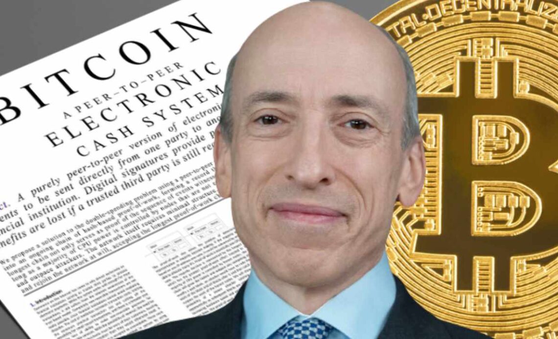 SEC Chair Gensler Wishes Satoshi Nakamoto's Bitcoin Whitepaper Happy Birthday — Says Let's Make Sure Crypto Investors Get Proper Protection