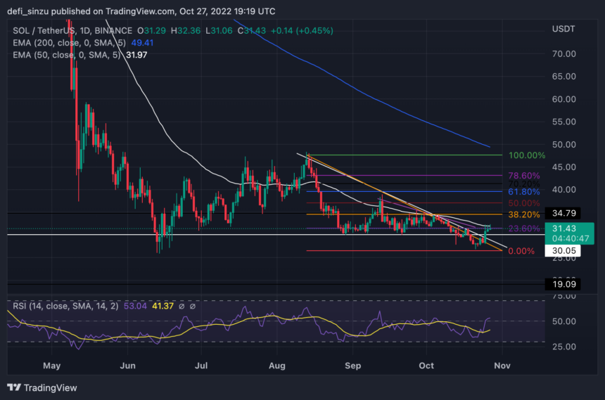 Solana Recaptures $30 Support; Here Is What To Expect Based On This Indicator