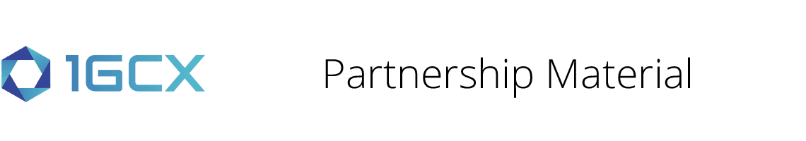1GCX: Partnership Material
