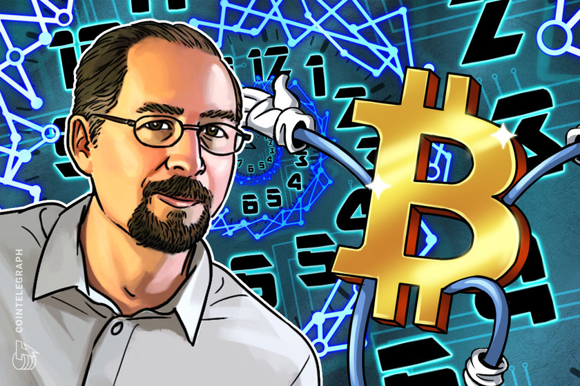 Blockstream CEO Adam Back talks Bitcoin over a game of Jenga