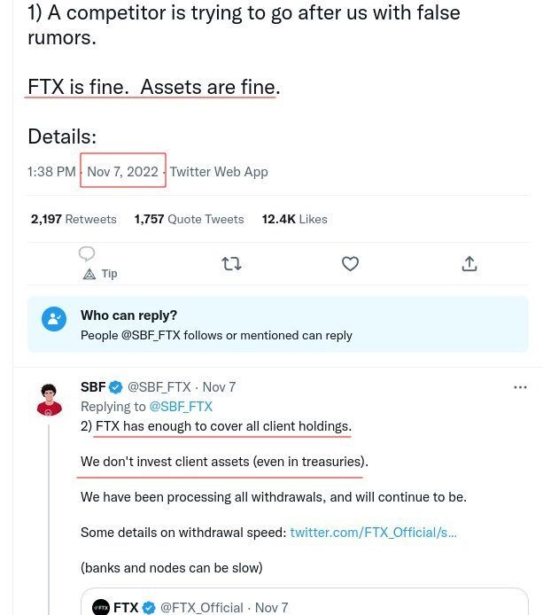 FTX founder Sam Bankman-Fried removes ‘assets are fine’ flood from Twitter