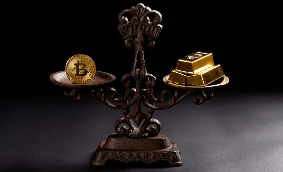 Gold Outshined Bitcoin This Month Climbing 6% Higher Amid US Real Estate Slump, Lower CPI Data