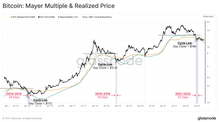 Bitcoin mayer multiple