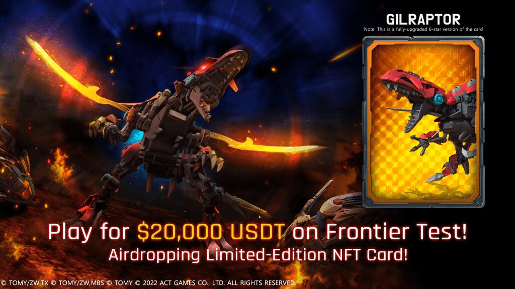 ZOIDS WILD NFT ARENA Launches Frontier Test Today – Press release Bitcoin News