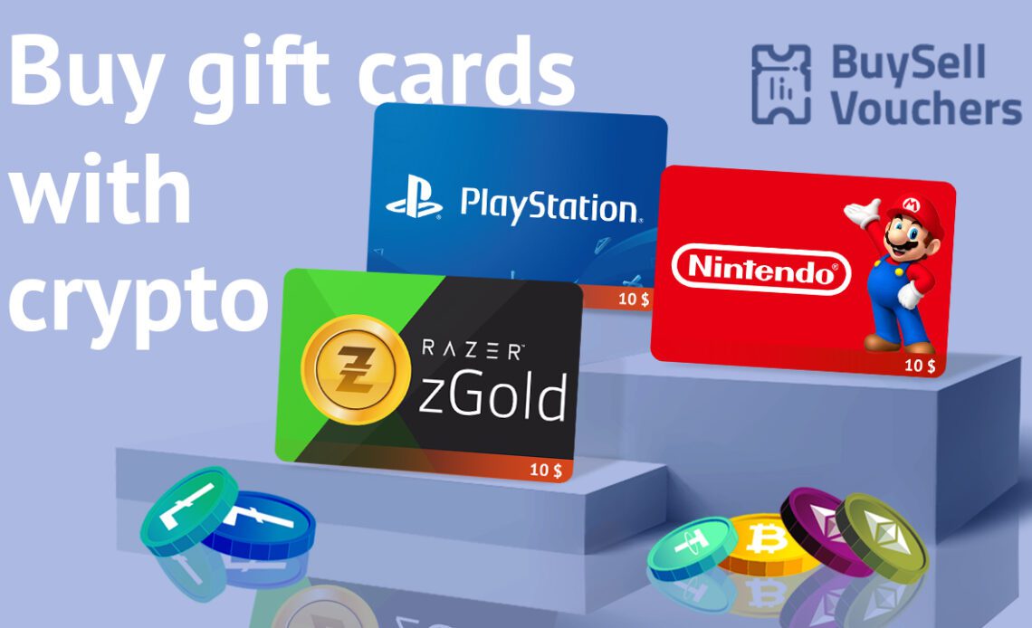 Buy Gift Cards With Crypto on BuySellVouchers Gift Card Marketplace – Press release Bitcoin News