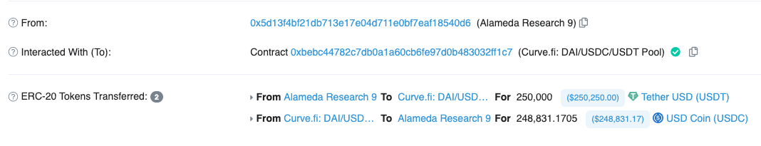 sbf alameda trade usdt