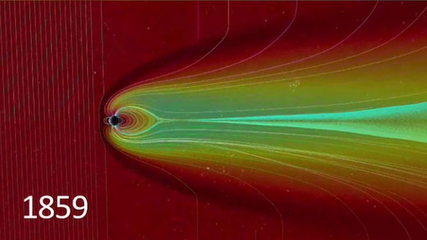 Carrington Event model from NASA