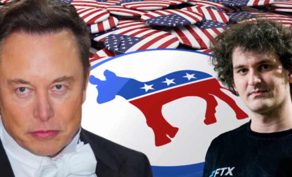 Elon Musk Suspects FTX Co-Founder Sam Bankman-Fried Donated Over $1 Billion in Support of Democrats