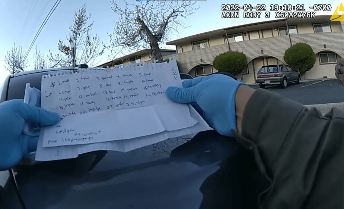 Police body cam leaks suspect's seed phrase during vehicle inspection