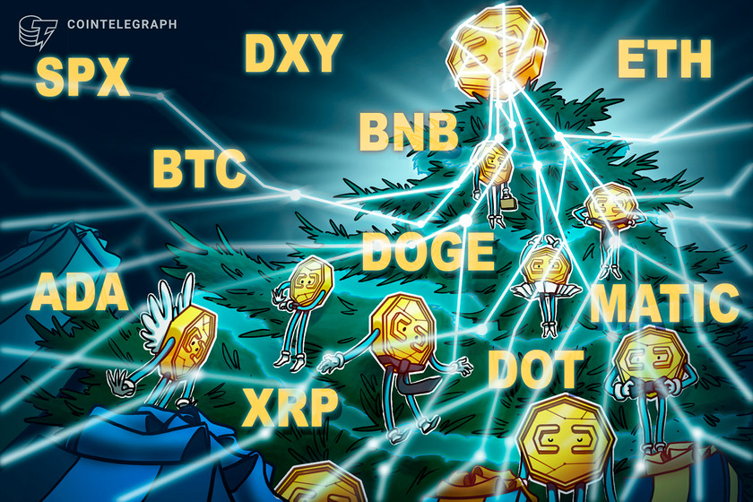 Price analysis 12/26: SPX, DXY, BTC, ETH, BNB, XRP, DOGE, ADA, MATIC, DOT