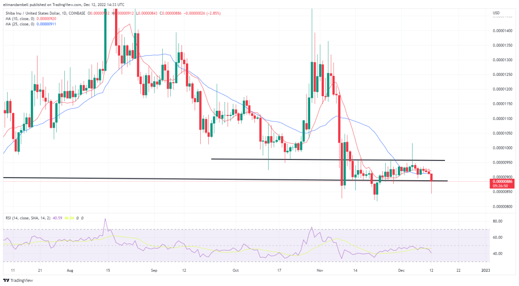 Biggest Movers: SHIB Slips to 20-Day Low, DOGE Also Declines