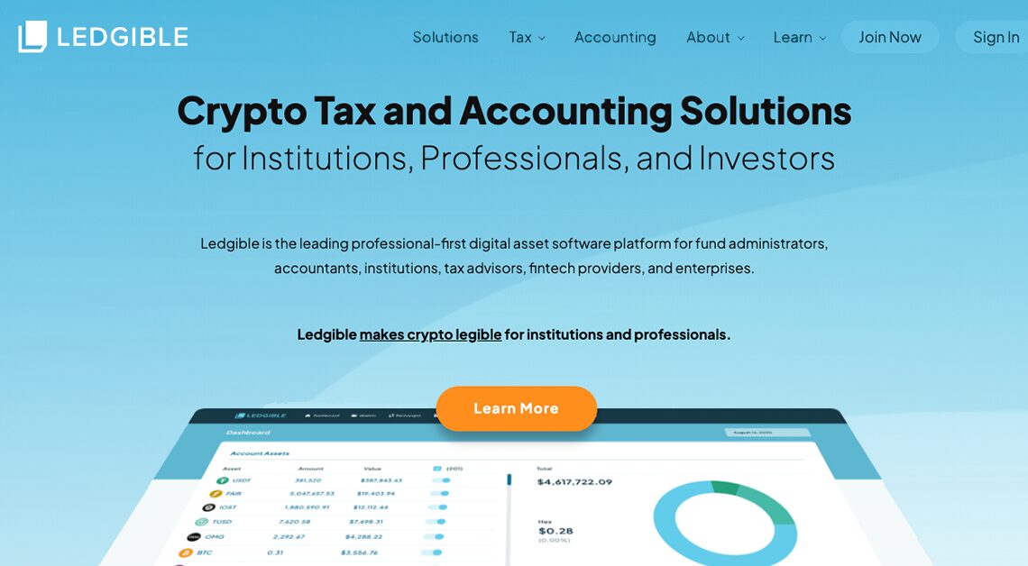 Leading Crypto Tax and Accounting Provider Ledgible Unveils New Design – Press release Bitcoin News