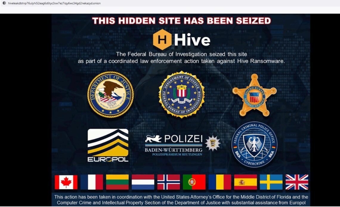 US Justice Department seizes website of prolific ransomware gang Hive