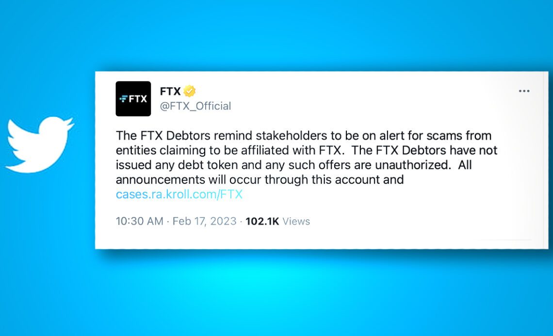 FTX Warns Community of Phony 'Debt Tokens' and Scams Claiming to Be Affiliated With the Bankrupt Exchange – Bitcoin News