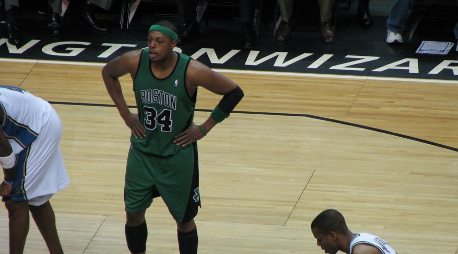 NBA player Paul Pierce