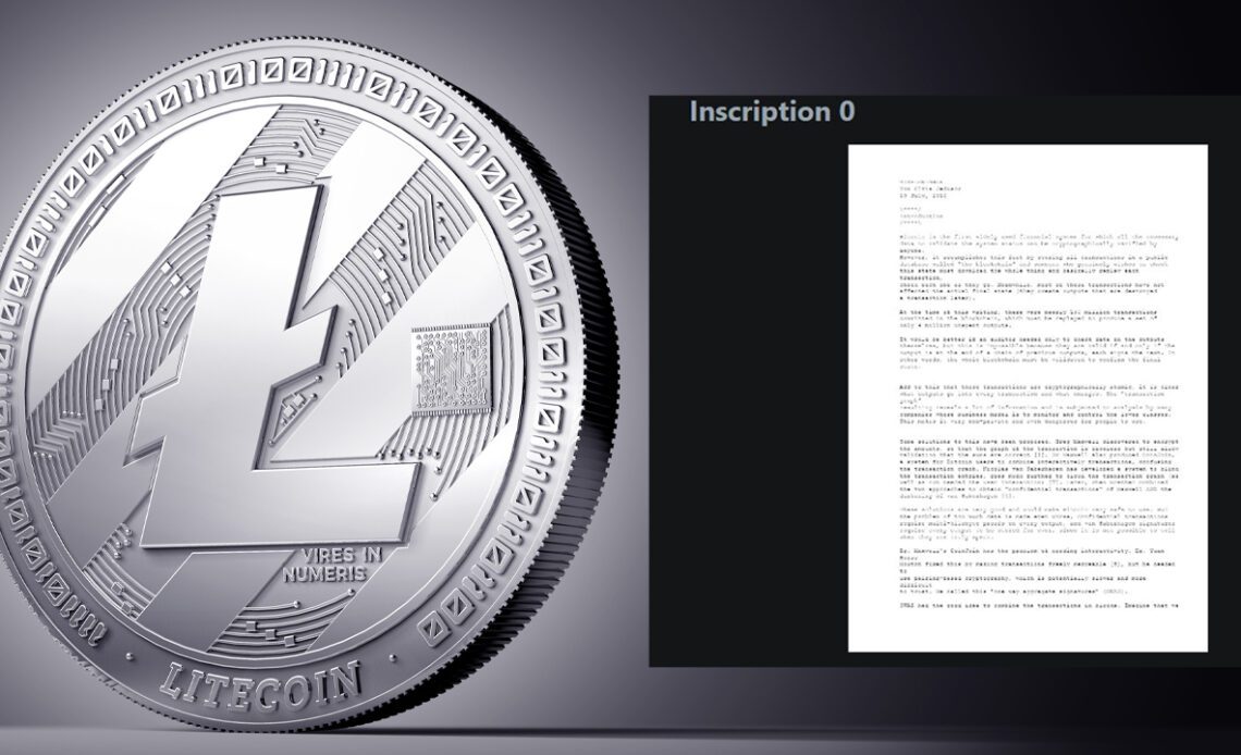 Litecoin Network Adopts Ordinal Inscriptions, Following Bitcoin's Lead – Technology Bitcoin News