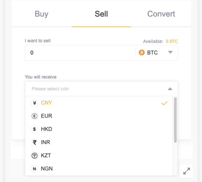 Binance self-custody wallet launches crypto-to-fiat off-ramp