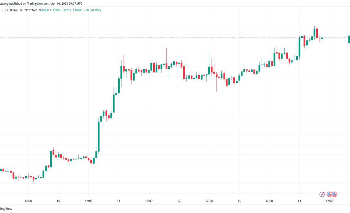 Bitcoin price spikes above $31K as Ethereum gains spark 'altseason' calls