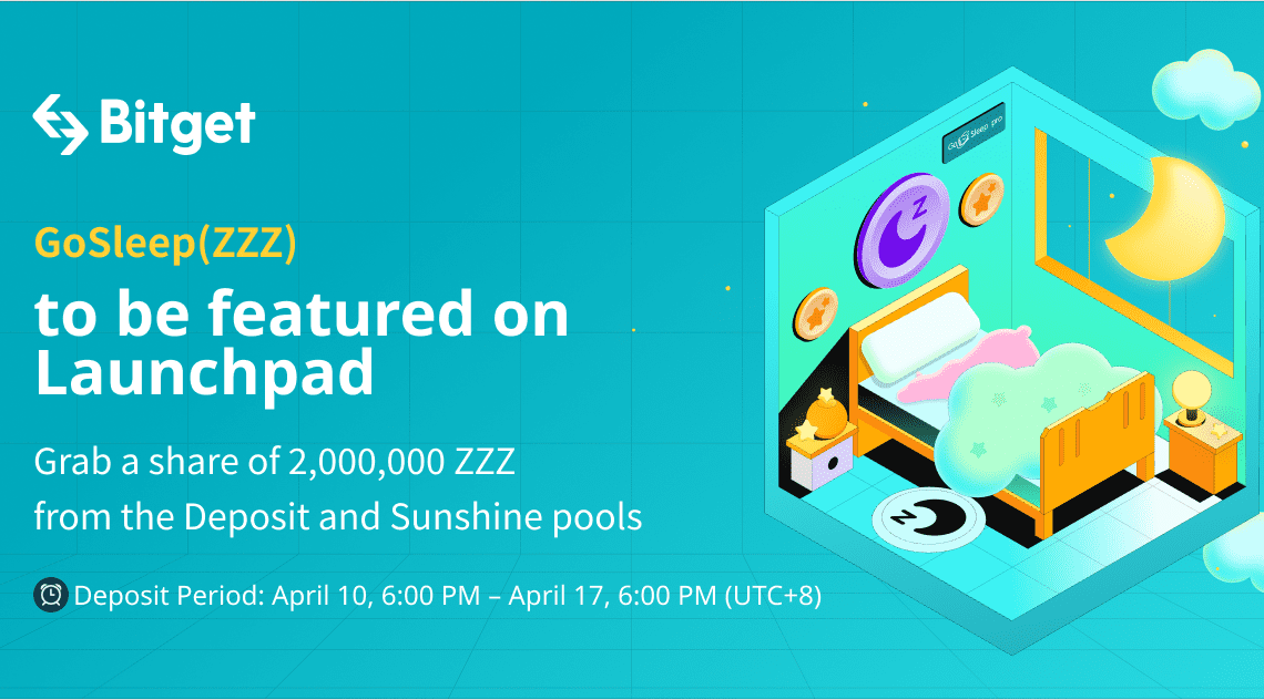 Bitget Features GoSleep (ZZZ) on Launchpad and Introduces Sunshine Pool – Press release Bitcoin News