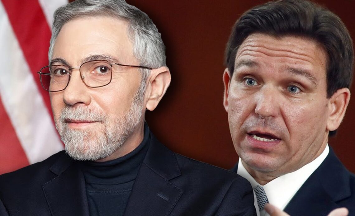 Economist Paul Krugman Criticizes Florida Gov. Ron DeSantis' Opposition to Central Bank Digital Currency