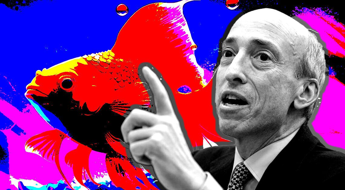 SEC’s Gensler analogizes crypto vs. securities to calling a dog a goldfish; sparks community backlash