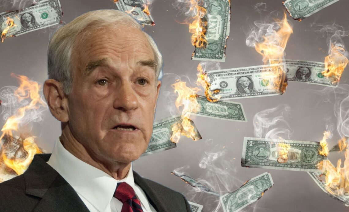 ron paul us dollar de-dollarization