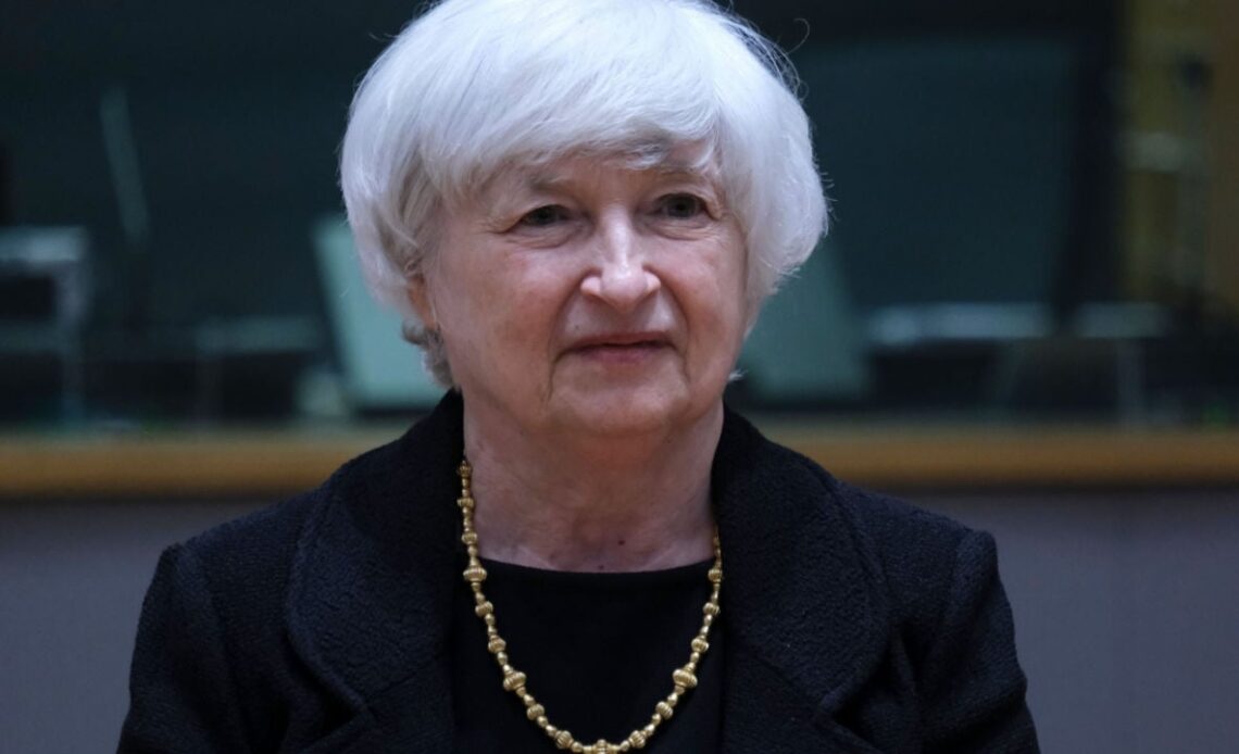 US treasury secretary yellen dollar sanctions