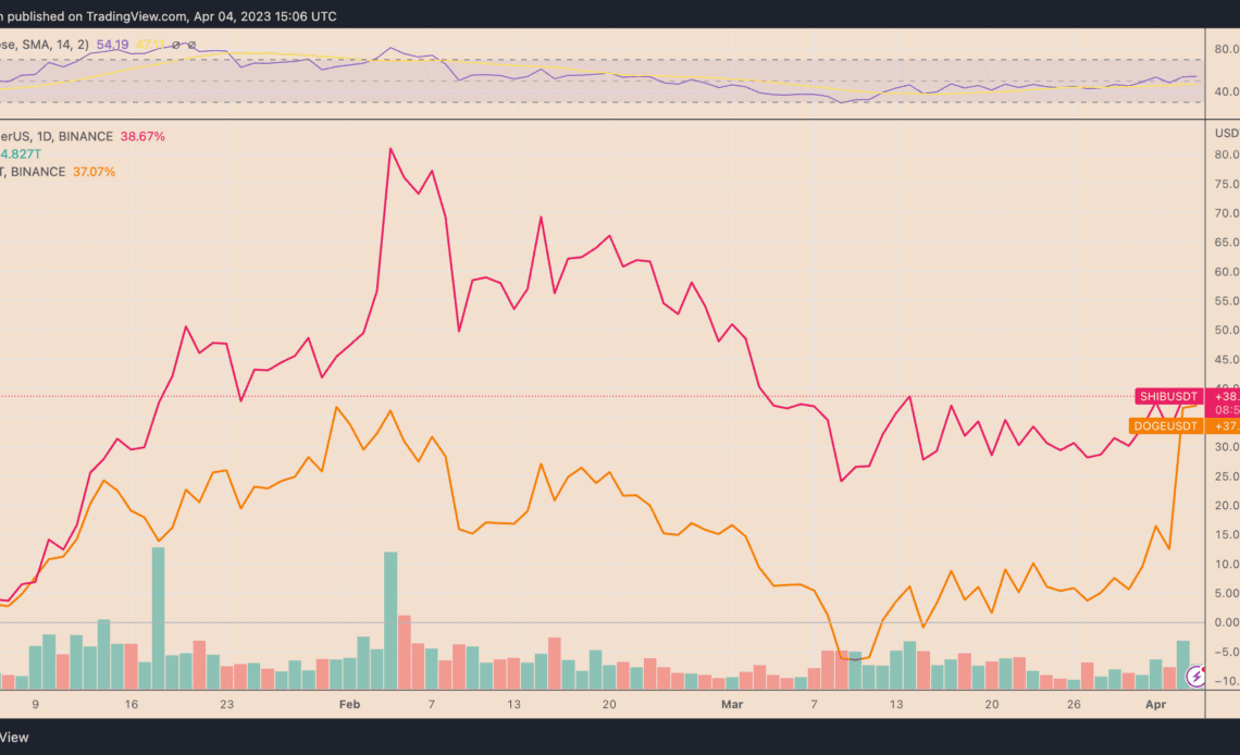 Will Shiba Inu tail Dogecoin's price rally?