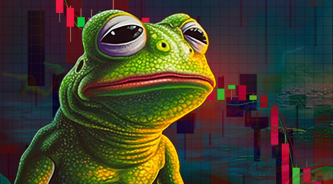 PEPE market cap slides below $500M as community interest shifts