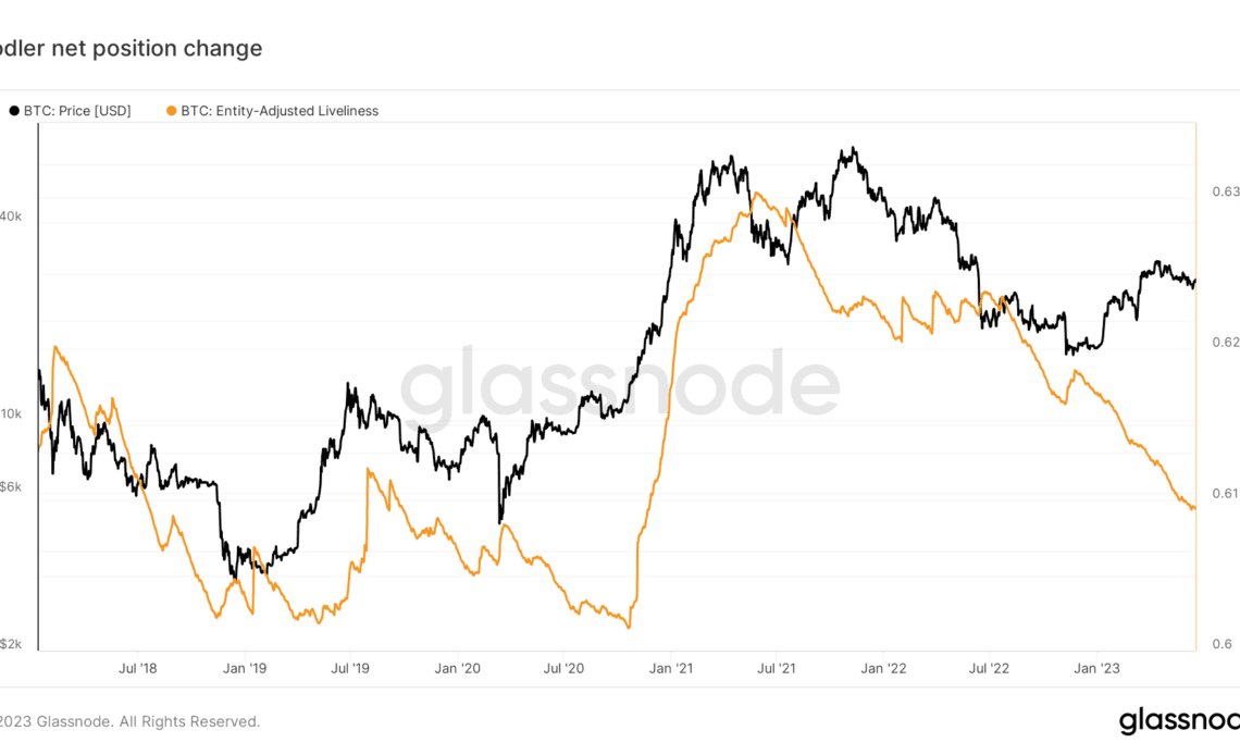 bitcoin liveliness