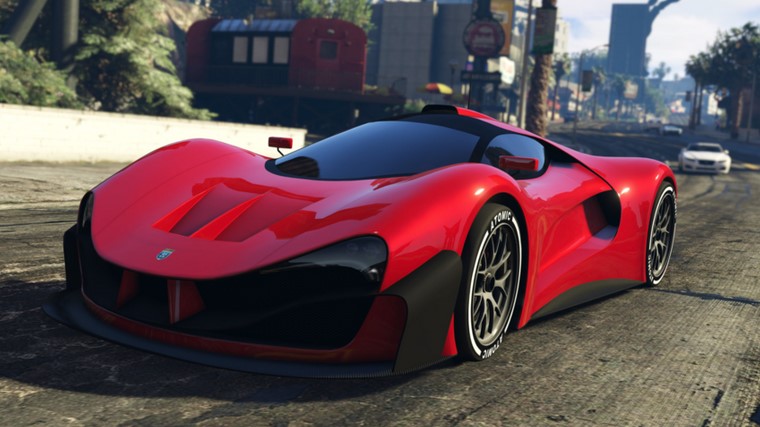 A lambo from GTA 5