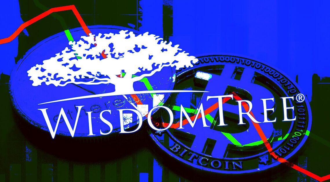 WisdomTree submits new filing for spot Bitcoin ETF