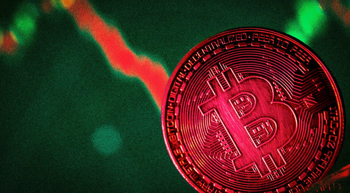 Bitcoin sees realized losses as it dips below $30K