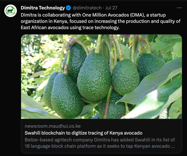 Blockchain technology lets East African farmers sell globally