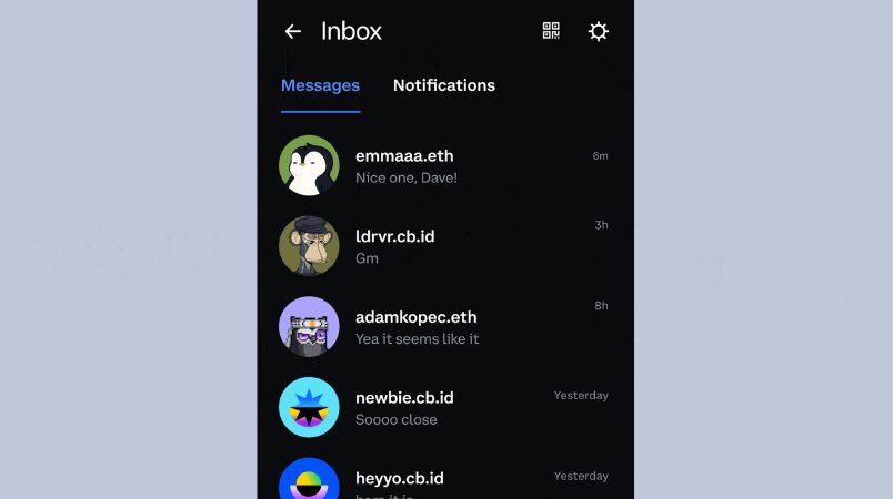 Coinbase Wallet launches instant messaging feature with XMTP