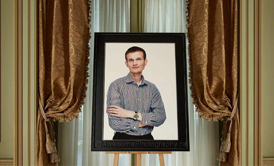 Historic Vitalik Buterin portrait from 2014 being auctioned as NFT