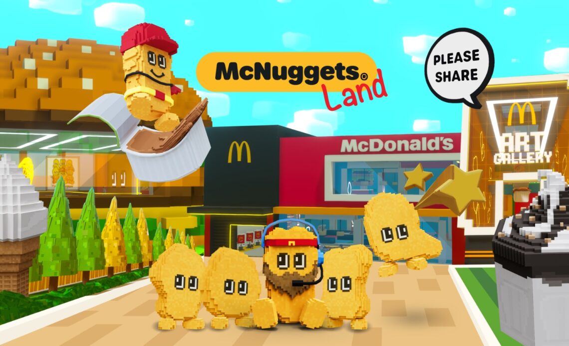 McDonald’s debuts McNuggets Land in The Sandbox