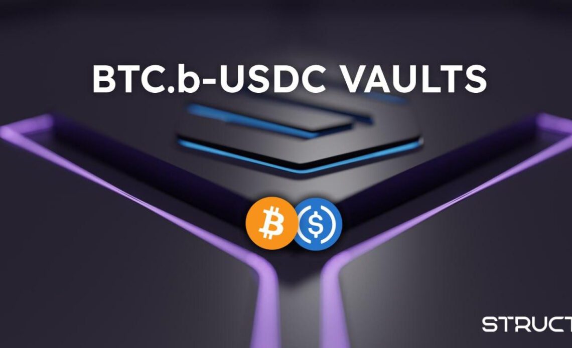 Struct Finance Transforms DeFi Landscape on Avalanche With the Launch of Tranche-Based BTC.B-USDC Vaults